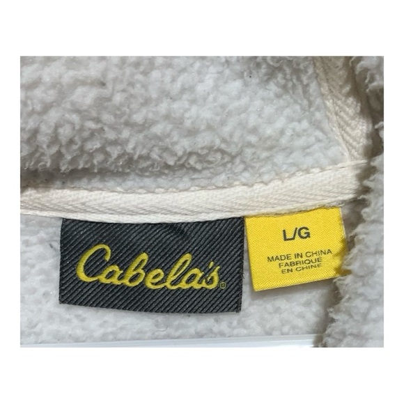 Cabela’s Predator Qwest Hooded Sweatshirt Size Large - Picture 3 of 3